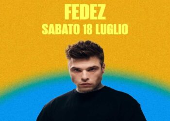 Fedez in Sicilia per il Summer Music Village, evento gratuito