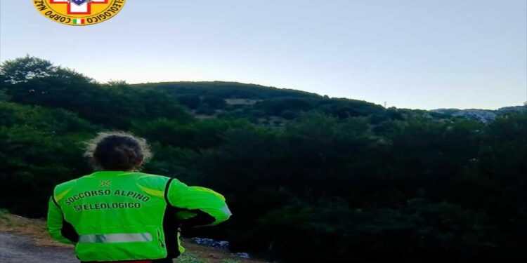Intervento del Soccorso Alpine sulle Madonie