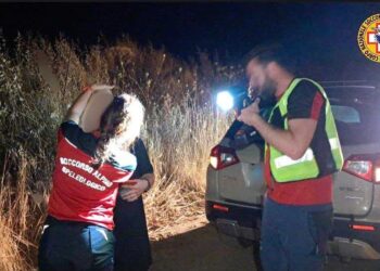 Intervento del Soccorso Alpino a Piana degli Albanesi