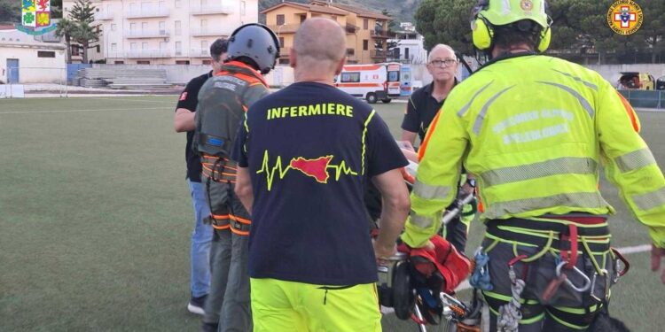 Intervento del Soccorso Alpino alla Riserva Naturale Orientata Zingaro