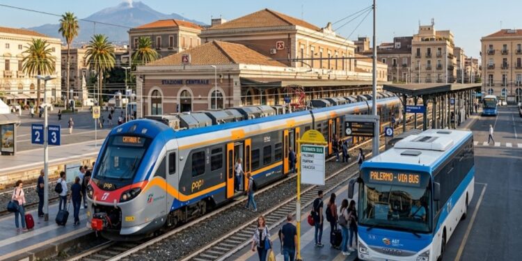 La Sicilia in movimento: Come i nuovi treni e bus stanno rilanciando l’economia dell’isola
