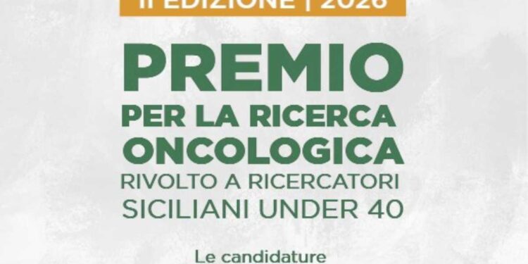 Premio Studio per la Ricerca Oncologica: online il bando per ricercatori siciliani under 40